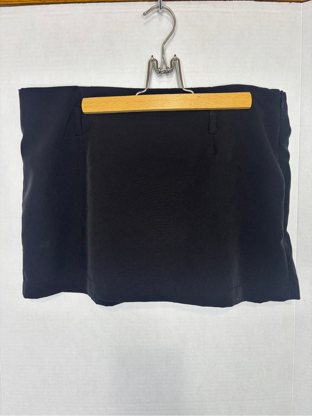 Streetwear Society Women’s Black Mini Skirt Attached Shorts Party Nightwear
